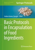 Cover: Basic Protocols in Encapsulation of Food Ingredients - Humana