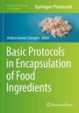Cover: Basic Protocols in Encapsulation of Food Ingredients - Springer