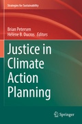 Cover: Justice in Climate Action Planning - Springer