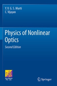 Enlarge image Cover: Physics of Nonlinear Optics - Springer
