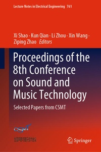 Enlarge image Cover: Proceedings of the 8th Conference on Sound and Music Technology - Springer