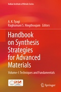 Cover: Handbook on Synthesis Strategies for Advanced Materials - Springer