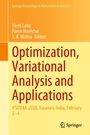 Cover: Optimization, Variational Analysis and Applications - Springer