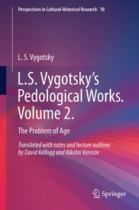 Abbildung von: L.S. Vygotsky's Pedological Works. Volume 2. - Springer