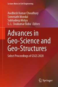Abbildung von: Advances in Geo-Science and Geo-Structures - Springer
