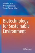 Cover: Biotechnology for Sustainable Environment - Springer