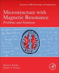 Enlarge image Cover: Microstructure with Magnetic Resonance: Volume TBD - Academic Press