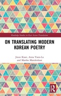 Cover: On Translating Modern Korean Poetry - Routledge