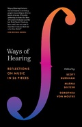 Cover: Ways of Hearing - Princeton University Press