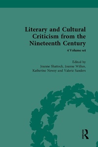 Abbildung von: Literary and Cultural Criticism from the Nineteenth Century - Routledge