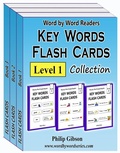 Cover: Key Words Flash Cards (Key Words Flash Cards Collections, #1) - Key Words Flash Cards Collections
