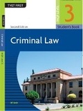 Cover: Criminal Law NQF3 Student's Book - Macmillan Education South Africa
