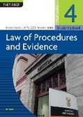 Abbildung von: Law of Procedures & Evidence NQF4 Student's Book - Macmillan Education South Africa