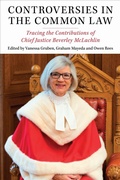 Cover: Controversies in the Common Law - University of Toronto Press