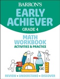 Cover: Barron's Early Achiever: Grade 4 Math Workbook Activities & Practice - Kaplan Publishing