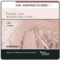 Cover: Sum and Substance Audio on Family Law - West Academic Press