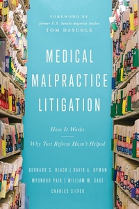 Enlarge image Cover: Medical Malpractice Litigation - Cato Institute