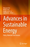 Cover: Advances in Sustainable Energy - Springer