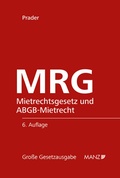 Cover: MRG - Mietrechtsgesetz und ABGB-Mietrecht - Manz