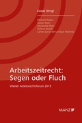 Cover: Arbeitszeitrecht: Segen oder Fluch - Manz