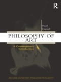 Cover: Philosophy of Art - Routledge