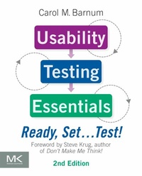Abbildung von: Usability Testing Essentials: Ready, Set ...Test! - Morgan Kaufmann