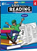 Cover: 180 Days of Reading for Fourth Grade (Spanish) ebook - Shell Education