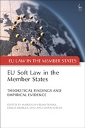Cover: EU Soft Law in the Member States - Hart Publishing