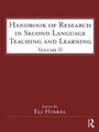 Cover: Handbook of Research in Second Language Teaching and Learning - Routledge