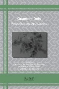 Enlarge image Cover: Quantum Dots - Materials Research Forum LLC