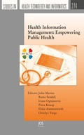 Cover: Health Information Management: Empowering Public Health - IOS Press,US