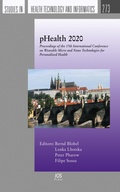 Cover: pHealth 2020 - IOS Press,US