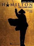 Cover: Hamilton for Piano Duet - Intermediate Arrangements for 1 Piano, 4 Hands - Hal Leonard Publishing Corporation