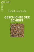 Cover: Geschichte der Schrift - C.H.BECK