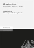 Cover: Gewaltenteilung - Franz Steiner Verlag