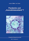 Cover: Pandemie und "Ausnahmezustand"? - Verlag f&uuml;r Polizeiwissenschaft