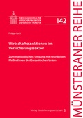 Cover: Wirtschaftssanktionen im Versicherungssektor - VVW Verlag Versicherungswirtschaft