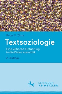 Abbildung von: Textsoziologie - J.B. Metzler