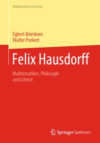 Abbildung von: Felix Hausdorff - Springer Spektrum