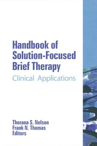 Enlarge image Cover: Handbook of Solution-Focused Brief Therapy - Routledge