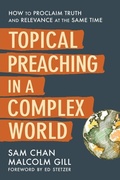 Cover: Topical Preaching in a Complex World - Zondervan Academic