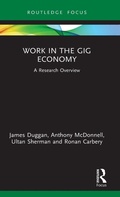 Cover: Work in the Gig Economy - Routledge