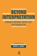 Cover: Beyond Interpretation - Routledge