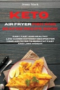 Cover: Keto Air Fryer Fish and Seafood Recipe Book - Jenny Mack