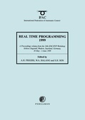 Cover: Real Time Programming 1999 - Pergamon