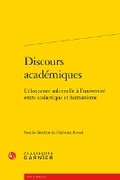 Cover: Discours Academiques - Classiques Garnier