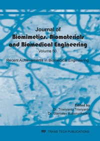 Enlarge image Cover: Journal of Biomimetics, Biomaterials and Biomedical Engineering Vol. 50 - Trans Tech Publications Ltd