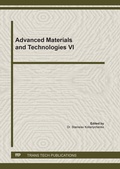Cover: Advanced Materials and Technologies VI - Trans Tech Publications Ltd