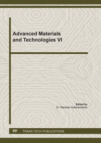 Abbildung von: Advanced Materials and Technologies VI - Trans Tech Publications Ltd