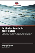 Cover: Optimisation de la formulation - Editions Notre Savoir
